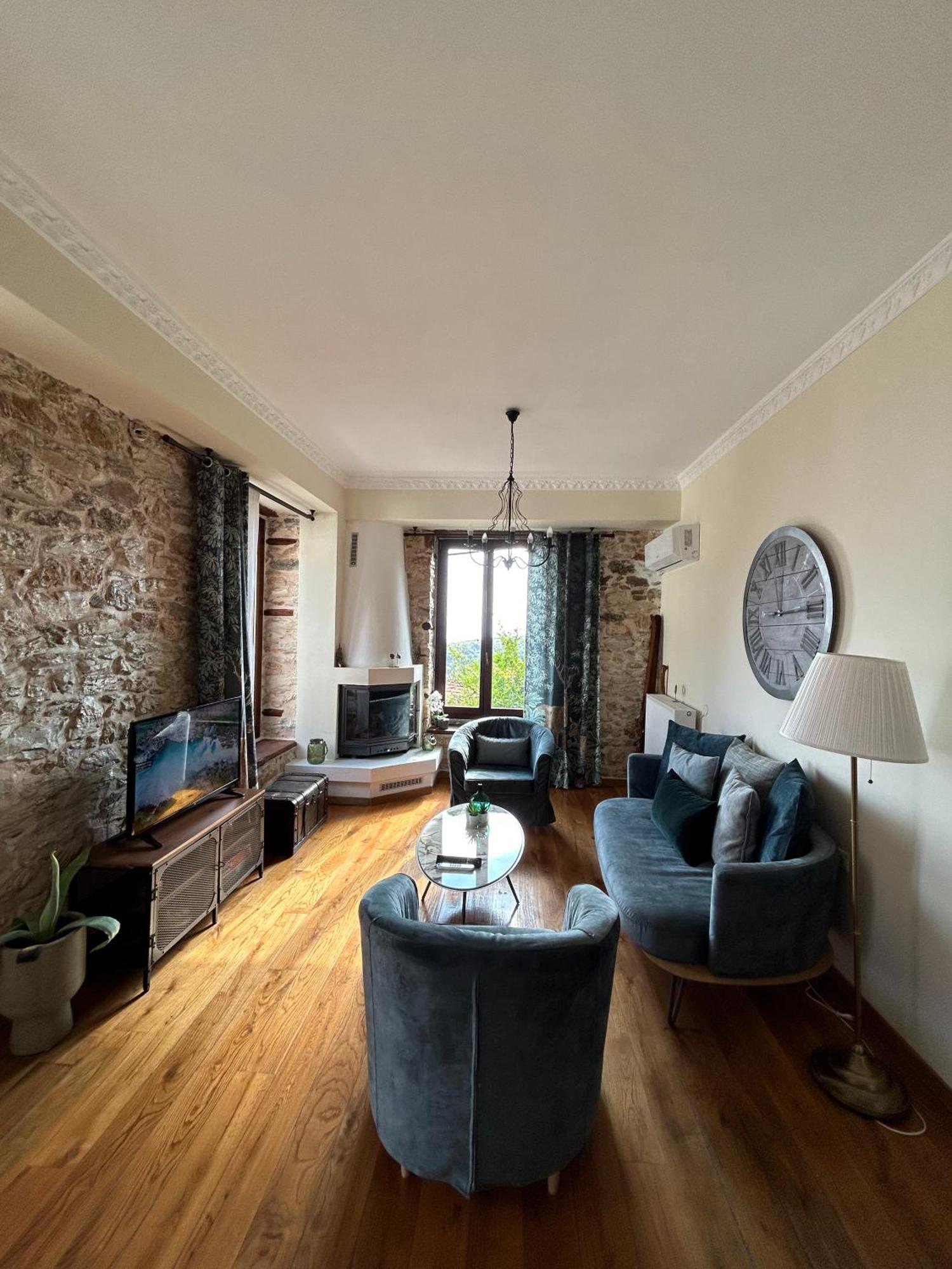 Ferienwohnung Νόνη Miléai Exterior foto