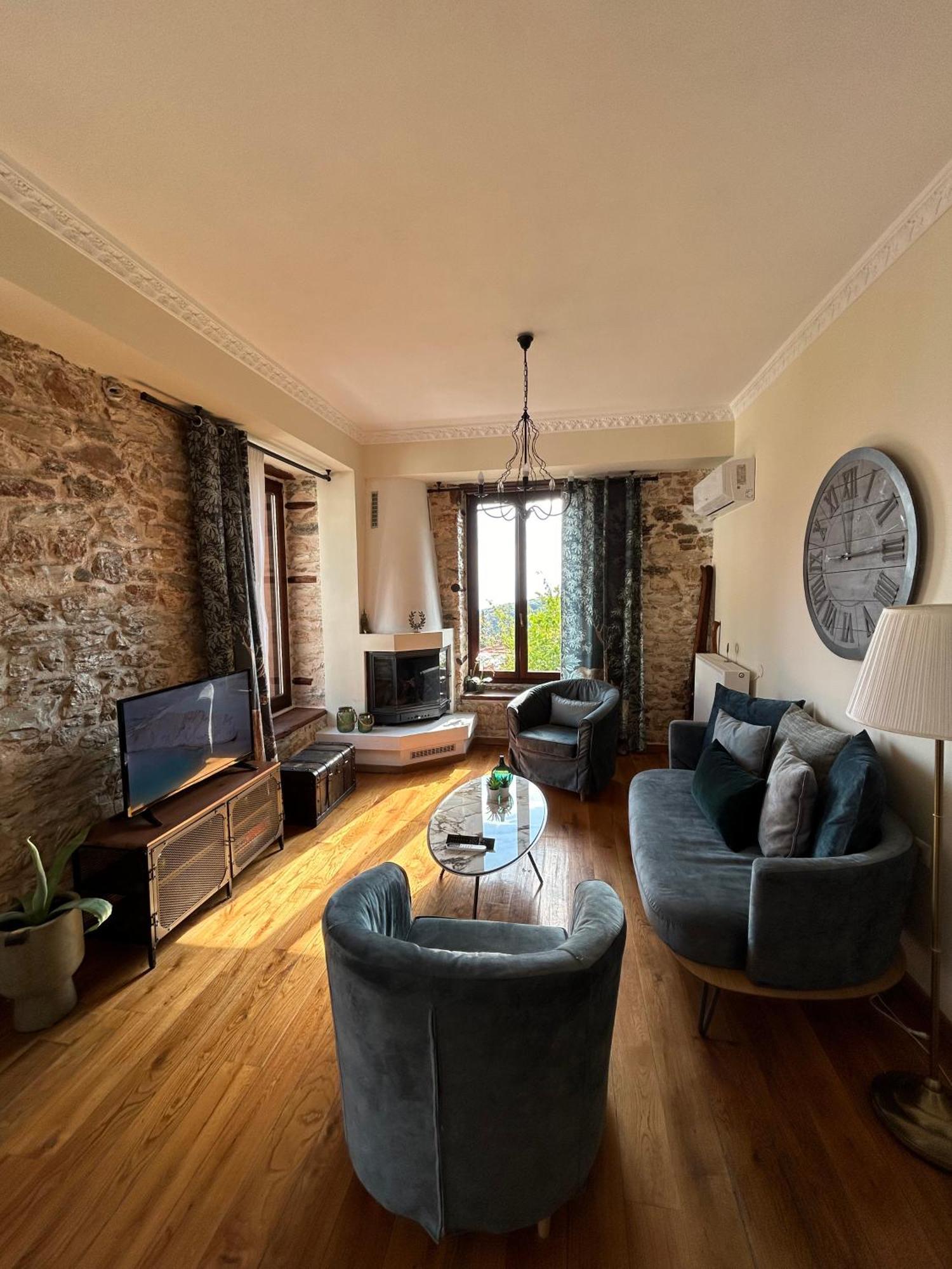 Ferienwohnung Νόνη Miléai Exterior foto