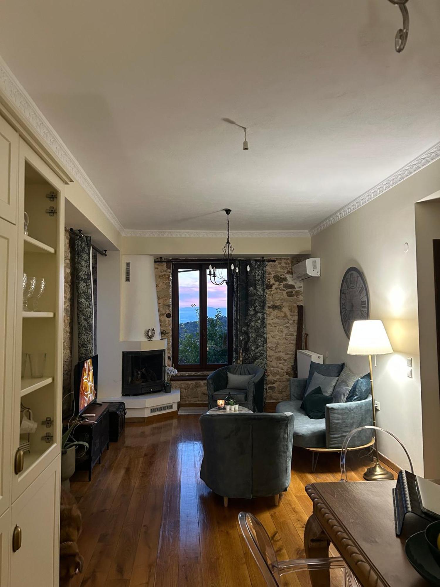 Ferienwohnung Νόνη Miléai Exterior foto